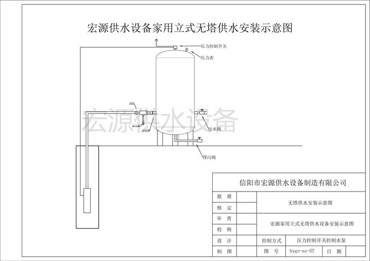 無(wú)塔供水器怎么安裝？
